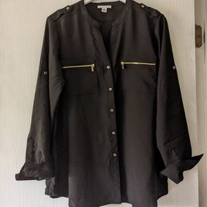 Calvin Klein blouse size large